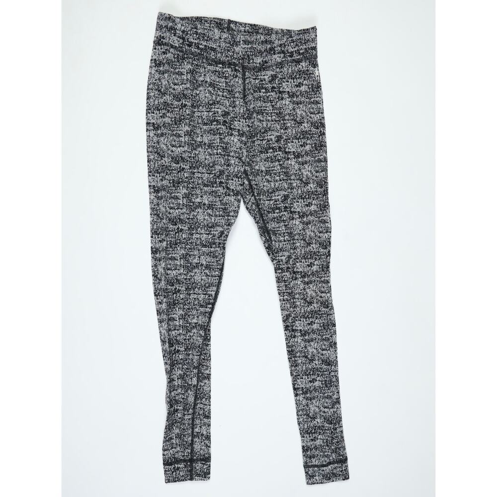 Smartwool Merino Wool Base Layer Leggings Moonbeam Heather Gray Thermal Pants S